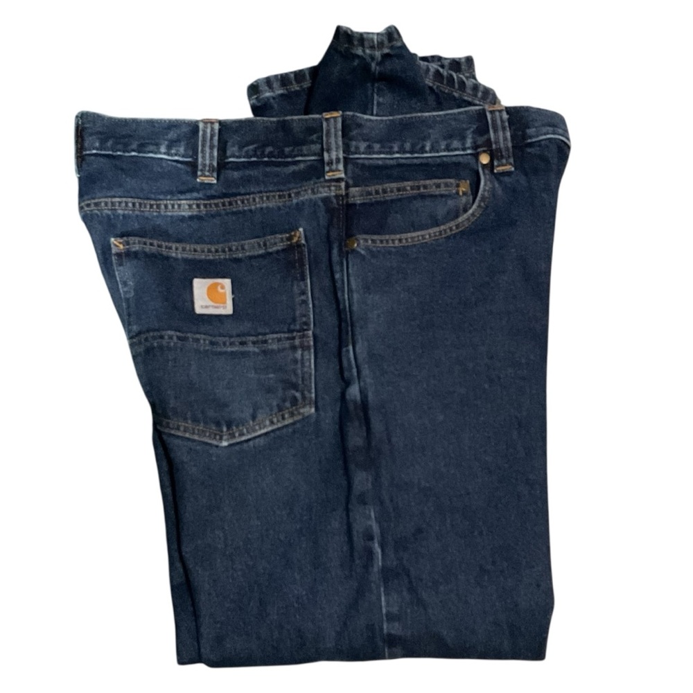 Carhartt Men’s Relaxed Fit Blue Jeans